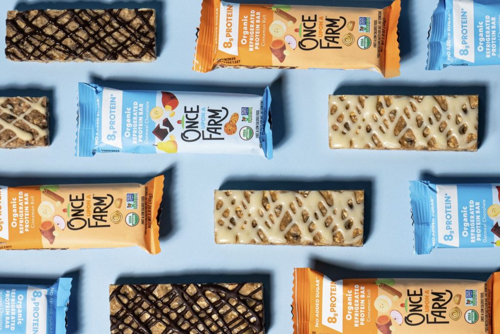 Once Upon a Farm protein oat bars